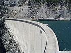Arch dam in Turkey.