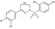 Figure 12: Arylpyrazolines and aryldiazepines as PR modulators Arylpyrazolines and aryldiazepines as PR modulators.png