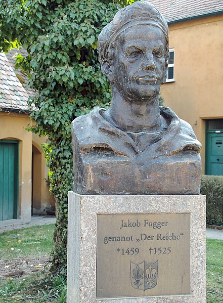 File:Augsburg Fuggerei Jakob Fugger.JPG