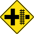 Australia road sign W7-13-R.svg