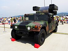 A Taiwanese Avenger Avenger Air Defense System in Songshan Air Force Base 20110813a.jpg