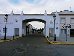 Skyline of Pueblonuevo del Guadiana