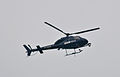 BBC News helicopter watching over the cuts protest.jpg