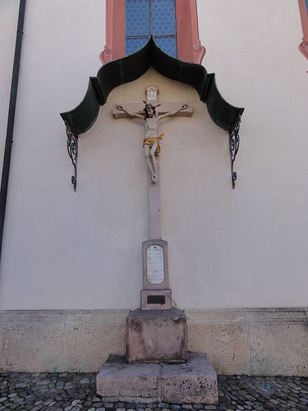 File:Bad Säckingen — Münster — Christuskreuz außen.JPG