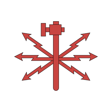 File:Badge of electro-mechanics category of the Italian Navy.svg