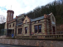 The station after the restoration work completed in 2014