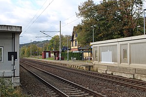 Bahnsteige und Empfangsgebäude (2017)