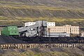 Deutsch: russische Kohlesiedlung Barentsburg, Svalbard English: russian coal mining settlement of Barentsburg, Svalbard