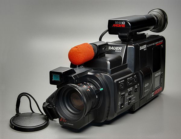 Sony camera head w/Betacam SP dock recorder.