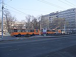 Two ZiU-9 at the Studentski Trg terminus