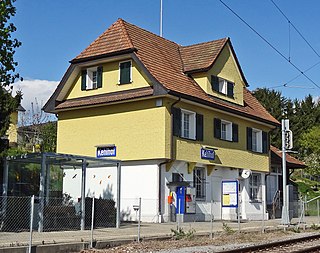 <span class="mw-page-title-main">Kehlhof railway station</span> Train station in Switzerland