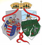 Wappen des Komitats Beszterce-Naszód