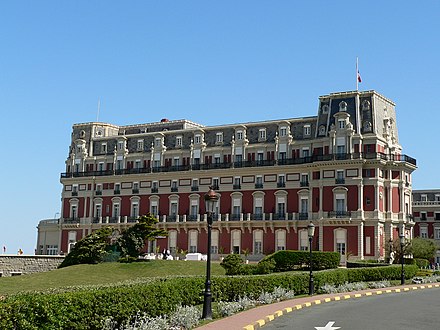 Hotel du Palais in Biarritz