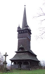 Gereja kayu Malaikat di Buzești