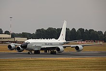 Un des RC-135 de la RAF en service depuis 2014.