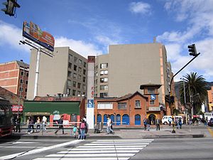 Bogotá Av.Caracas Calle 76 estación Transmilenio.JPG