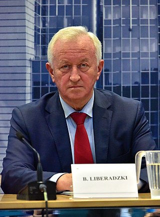 <span class="mw-page-title-main">Bogusław Liberadzki</span> Polish economist and politician