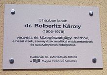 Károly Bolberitz