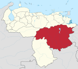 Kaart van Bolívar