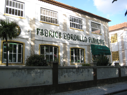 The Bordallo Pinheiro factory, source of Caldas' world-famous ceramics.