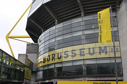 The Borusseum, a museum about Borussia Dortmund