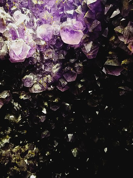 Amethyst mine in Ametista do Sul. Latin America is a major producer of gems such as amethyst, topaz, emeralds, aquamarine and tourmaline.