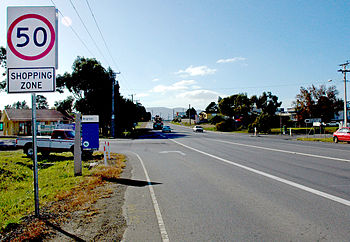 Midland Highway at Brighton. Brighton shopping zone.jpg