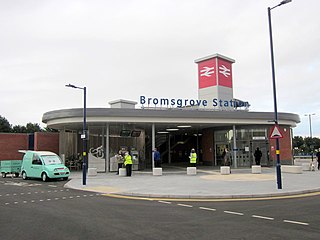 Bromsgrove railway station Railway station in Worcestershire, England