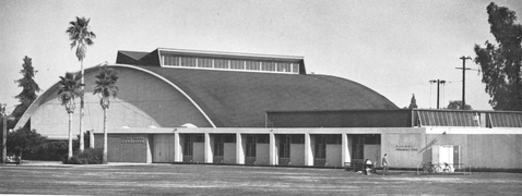 Brown Gymnasium in 1960