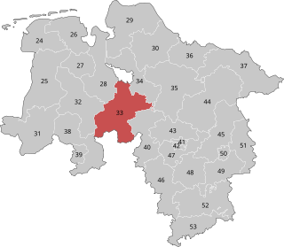 <span class="mw-page-title-main">Diepholz – Nienburg I</span> Federal electoral district of Germany