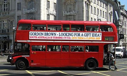 Simulated bus advertisement used to promote an e-Petition to the UK Prime Minister[36]