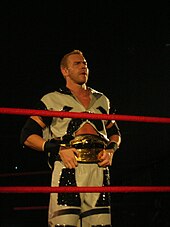 Cage as the NWA World Heavyweight Champion. Cage Champ.jpg