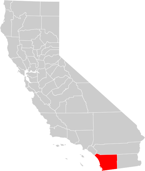 File:California county map (San Diego County highlighted).svg