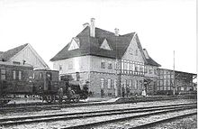 Bahnhof Calvörde um 1908