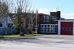 The offices and quarters of Calvert Lane fire station in Kingston upon Hull.