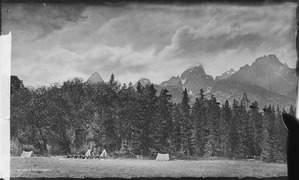 Camp in Jackson Hole William Henry Jackson 1872