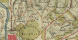 Carta topografica dei cantoni di Roma zoomata su "Villa Lecci".jpg