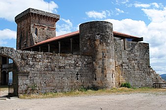 Castelo de Monterrei, rehabilitado.