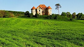 Pekry–Radák mansion in Ozd