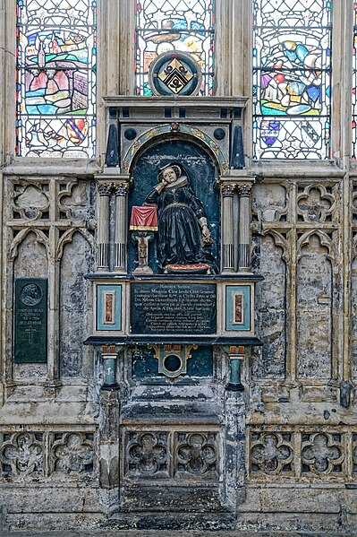 File:Cathedral Church of St Peter and the Holy and Indivisible Trinity, Memorial to Margery Clent (d 1623) Gloucester 1245952 20230819 0009.jpg