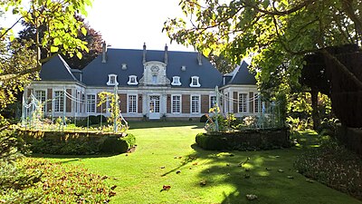 Jardins du château de Maizicourt.