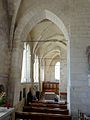 Chapelle d'angle nord, vue vers le sud.