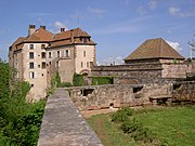 Le château de La Petite-Pierre.