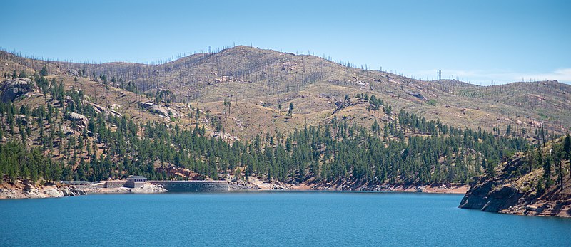 File:Cheesman Dam at Cheesman Reservoir.jpg