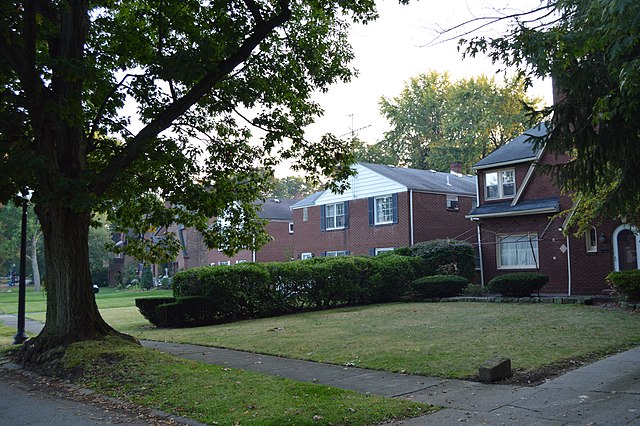 Newport Village Historic District, noted for its Tudor Revival and Colonial Revival architecture.