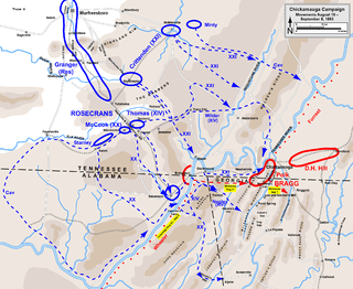 Chickamauga Campaign Military campaign of the American Civil War