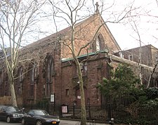 Christ Church and Holy Family Episcopal Church by Richard Upjohn (1841–42)