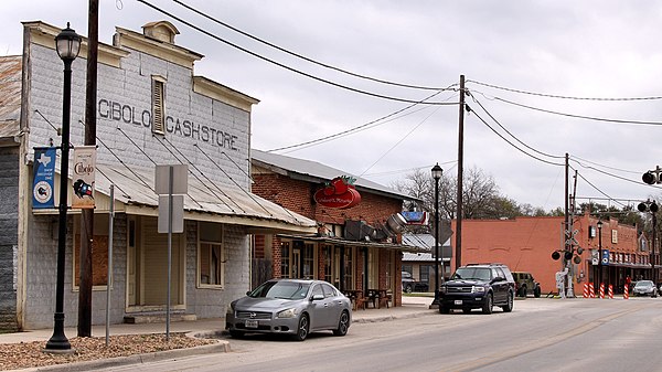 The old commercial district on Main Street.