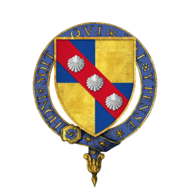 Coat of Arms of Sir John Fastolf, KG.png