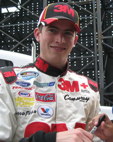 Colin Braun, the Craftsman Truck Series Rookie of the Year. Colin Braun.jpg